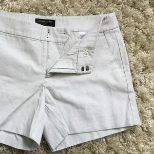 Banana Republic Shimmery Grey Shorts
